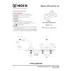 Moen Chrome Chateau Two-Handle 4-Inch Centerset Utility or Laundry Sink