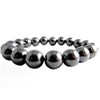 GOLD STONE Terahertz Mineral Bracelet, 0.4 inches (10 mm), High