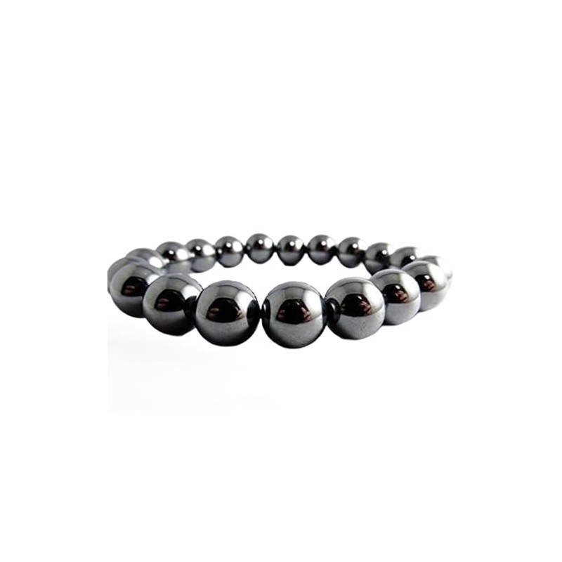 GOLD STONE Terahertz Mineral Bracelet, 0.4 inches (10 mm), High