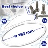 2 Pieces Dishwasher Pump Sump Gasket Repair Kit Ø 182