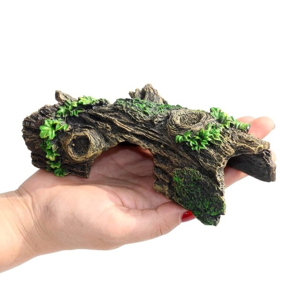 YZHZOM Resin Aquarium Wood Small Reptile Hide Aquarium cave Betta