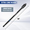 WORKPRO 16-inch Dual Drive Breaker Bar, 3/8" & 1/2" Drive,