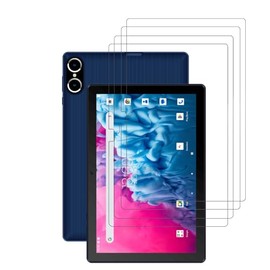 elitegadget 4 Pack Screen Protector for Vortex BTAB10 Tablet 10.1 Inch - High Definition Clear Screen Protector PET Film