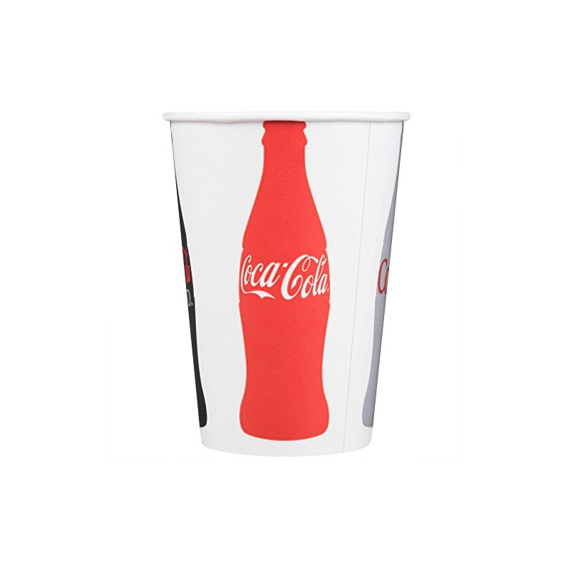 RNP16C-44045 Coke 16-18 oz. Poly Paper Cold Cup - 1000/Case