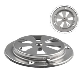 UCCKEYI BBQ Smoker Air Vent Set, 6 Pieces Stainless Steel Grill Damper for Increased Airflow, Replacement Parts for Grill, Stove and Smoker