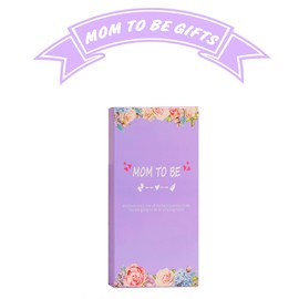 TITTOK Mom To Be Gift for Pregnant Women First Time Mother's Day Gifts for Expecting Mom Pregnancy must haves for New mom Socks, Purple, One Size