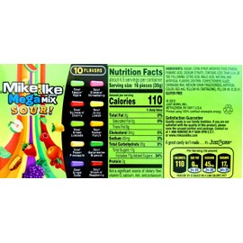 Mike and Ike Mega Mix Sour 5 oz. (Pack of 2)