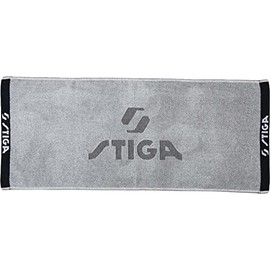 STIGA 1903552201 Table Tennis Towel, JPII, Gray, 13.8 x 33.1 inches (35 x 84 cm)