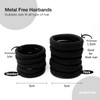 Basic Sense Regular Hair Ties - Premium Cotton Mixed, Seamless