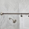Elegant Home Fashions EHF Shower Curtain Rod, Rubbed Bronze