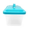 Plastic Storage Box Lightweight Robust Stackable Storage Boxes with Lid,