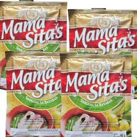 Mama Sita's Sinigang sa Bayabas Guava Soup Base Mix, 1.4oz (40g) 4 Pack