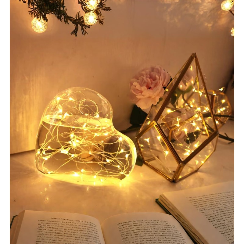 6 Pack 7Ft Starry String Lights No Remote Waterproof Fairy