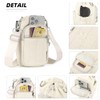Rueesh Insulated Water Bottle Holder Bag with Adjustable Strap