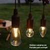 LED Pull Cord Light Bulb Portable Hanging Lantern Battery Operated