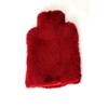 HAB & GUT JF002V Red Cover for Hot Water Bottle