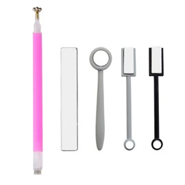 supbel Magnetic Tool for Catseye, Magnetic Double Head, Floral 3D Cat Eye Magnet, Super Strong, 3D Net, Nail Art Tool, Stick, Manicure Tool, Color Gel, Cat Eye Effect (Set of 1)