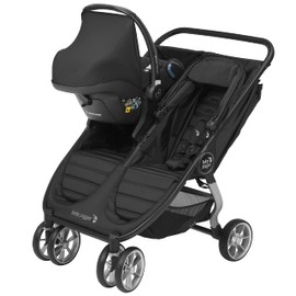 Baby Jogger City Mini GT2 Double Sibling Pushchair Baby Seat Adaptor for Cybex, Maxi-Cosi and BeSafe Child Seats