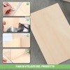 Eteamcan - Lot de 10 fogli di legno di tiglio