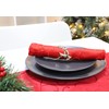 Christmas Concepts® Set of 4 Gold Napkin Rings – Luxury