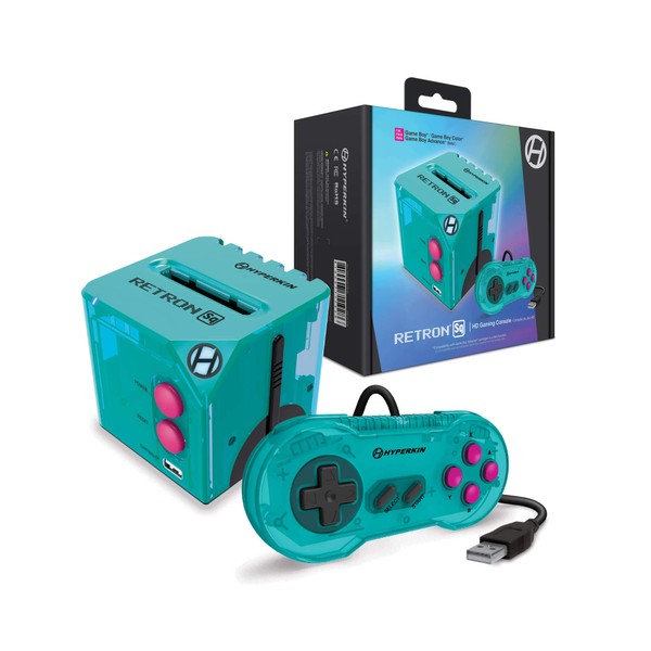 Hyperkin RetroN Sq: HD Gaming Console (Color: Hyper Beach) For Game Boy®, Game Boy Color®, Game Boy Advance® [432428]