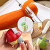 Small Peeler for Kitchen | Stainless Steel Potato Vegetable Peeler