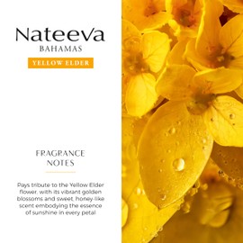 Nateeva Bahamas Yellow Elder Flower EDP Perfume Spray - 100 ml (3.4 oz)