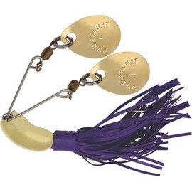 Big Rock Sports Hildebrandt 102G-PUR Nugget 1/4-Ounce, Gold/Purple Skirt