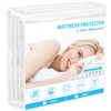 100% Waterproof Mattress Protector Anti-mite Microfiber Fitted Mattress Cover -
