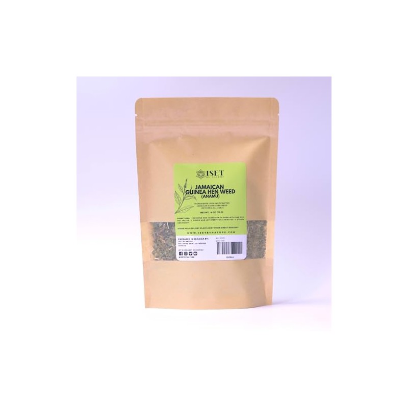 Jamaican Guinea Hen Weed, Loose leaf Anamu Tea, 4 oz