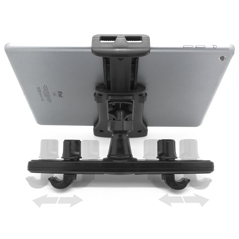 MOBILEFOX 360° Car Headrest Tablet Holder Car Ball Joint Holder