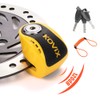 KOVIX Overlord Series Alarm Disc Lock - Motorcycle Security with