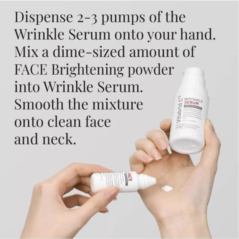 VITABRID C12 Brand New Vitabrid C12 Wrinkle Serum 2pc Kit