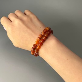 VIE Crystal Bracelet (Red Carnelian)