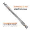 sourcing map Ball End Hex Screwdriver Bit 5mm (H5.0) Tip