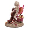 Ebros Festive Christmas Eve Holiday Fairy Hugging Gingerbread Man Statue