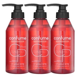Confume Super Hard Hair Gel 400ml x 3 / Strong setting power / 컨퓸 슈퍼하드 헤어젤 400ml 3개 / 강력한 세팅력