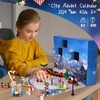 2024 Advent Calendar Christmas Building Set, City Park Holiday Countdown