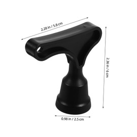 NOLITOY 2pcs Portable Golf Shoe Spike Wrench for Easy Spike Replacement Quick Nail Remover Tool for Football Rugby Cleats Compact Design for Effortless Maintenance