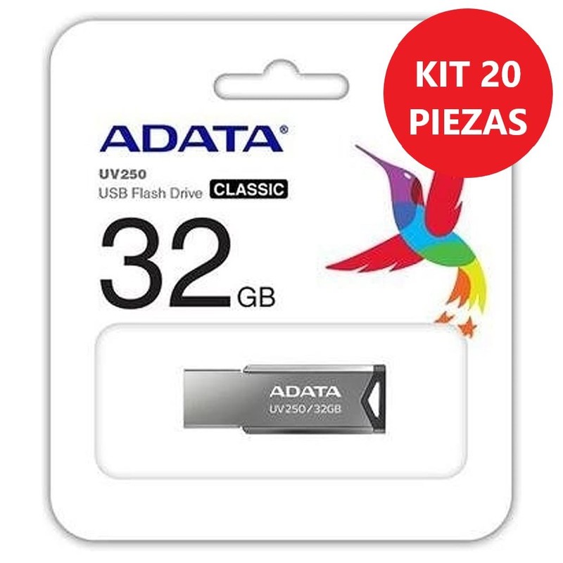 PSA Kit de 20 Unidades Memoria de USB de 32