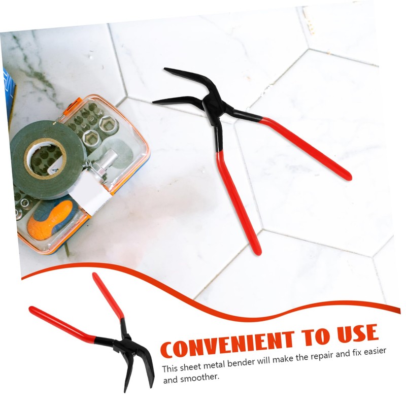 SHINEOFI Sheet Sheet Metal Bender Pliers Bend Sheet Metal Tool