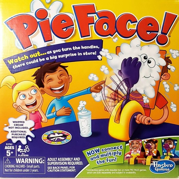Hasbro Pie Face PieFace Game For Kids Family Fun,New, Age