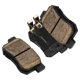 KAC - Premium Ceramic Rear Brake Pads for Honda 2002-2005 2007-2013 2015 Civic, Honda 1990-2007 Accord, Honda 2006 2014 Civic 1.8L, Acura 2013-2022 ILX, Acura 2004-2008 TSX, Acura 2002-2006 RSX