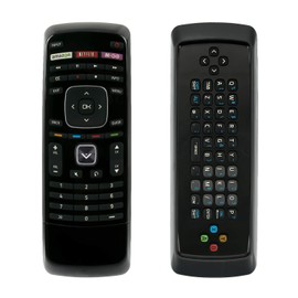 AULCMEET XRT303 3D Keyboard Remote Replacement Compatible with VIZIO TV M3D550SL M3D470KD M3D650sv M3D550SL M3D470KDE M3D550KDE E500D-a0 E420D-a0 M3D470KD M3D550KD E3D320VX E3D420VX E3D470VX M3D550KDE
