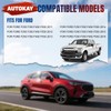 AUTOKAY Driver & Passenger Perforated Seat Cover Fits for Ford
