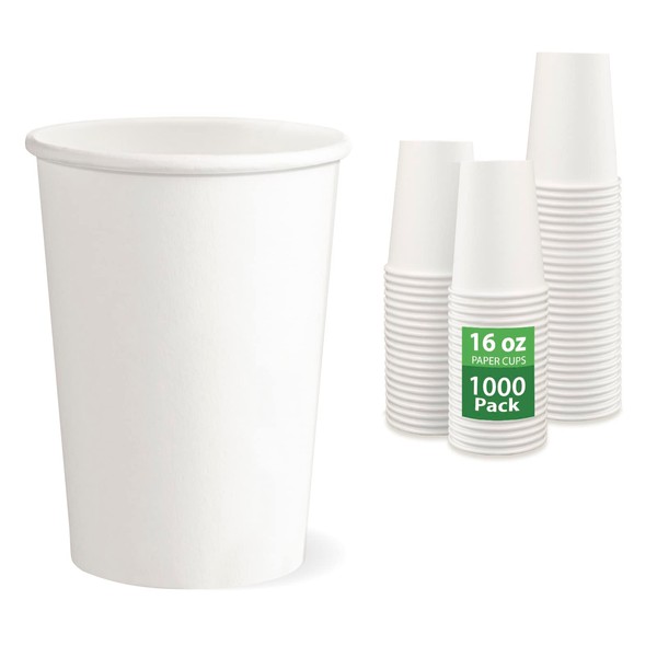 Croki 16OZ-WHITEPAPERCUPS-1000COUNT
