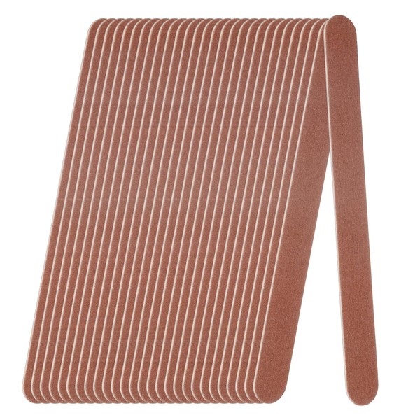 HARFINGTON 50pcs Nail File, 100/180 Grit Fingernail File for Natural