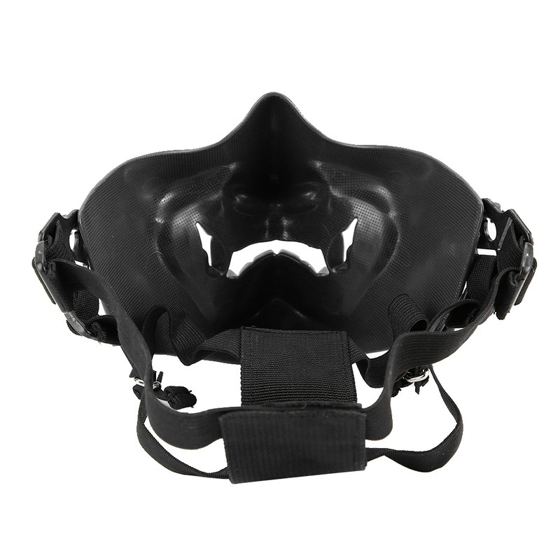 Half Face Mask Tactics Camouflage Impact Resistant Guard for Survival