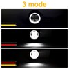 Motorcycle Squid Ring LED Fog Light, Squid Ring, DC12V-24V, 20W,