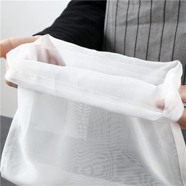 Transparent Nut Milk Bag Reusable Cheesecloth Bags For Straining Almond Soy Milk Strainer For Cold Brew Coffee Tea Juice Fine Nylon Mesh Cheese Cloth, Colanders and Food Strainers, Food Strainers